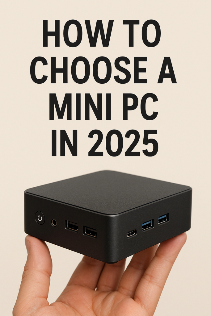 How to choose a mini pc in 2025