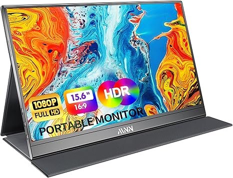 MNN Portable Monitor 15.6inch FHD 1080P