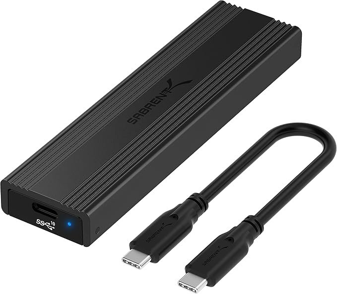 Sabrent USB 3.2 type-C enclosure
