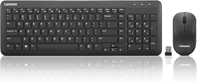 Lenovo 300 Wireless Keyboard and Mouse Combo