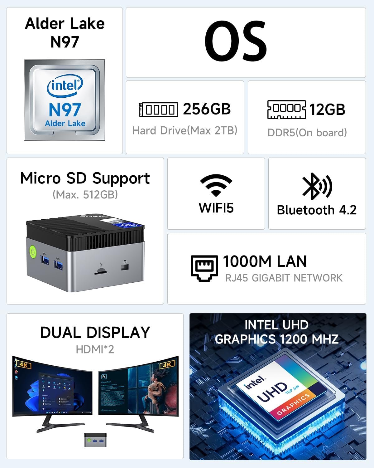 GMKtec N97 powerful specs in compact format