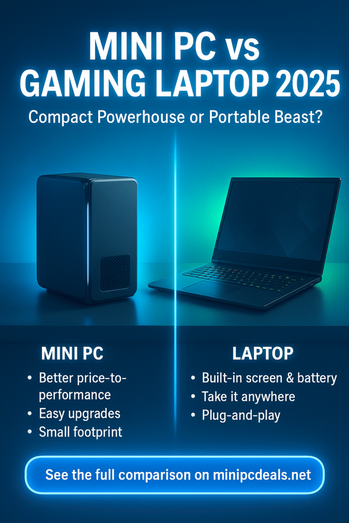 Mini PC vs laptop