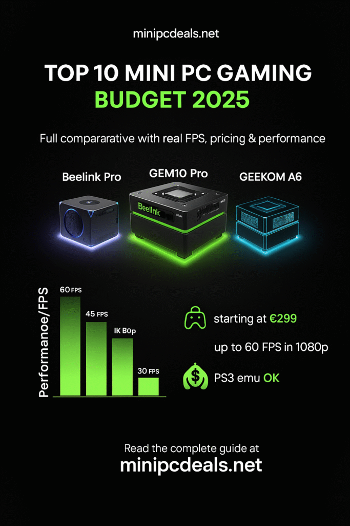 Top 10 mini PCs for budget gaming in 2025