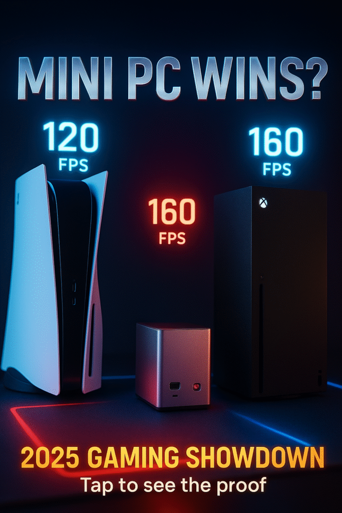 Mini PC vs PS5 vs Xbox Series X