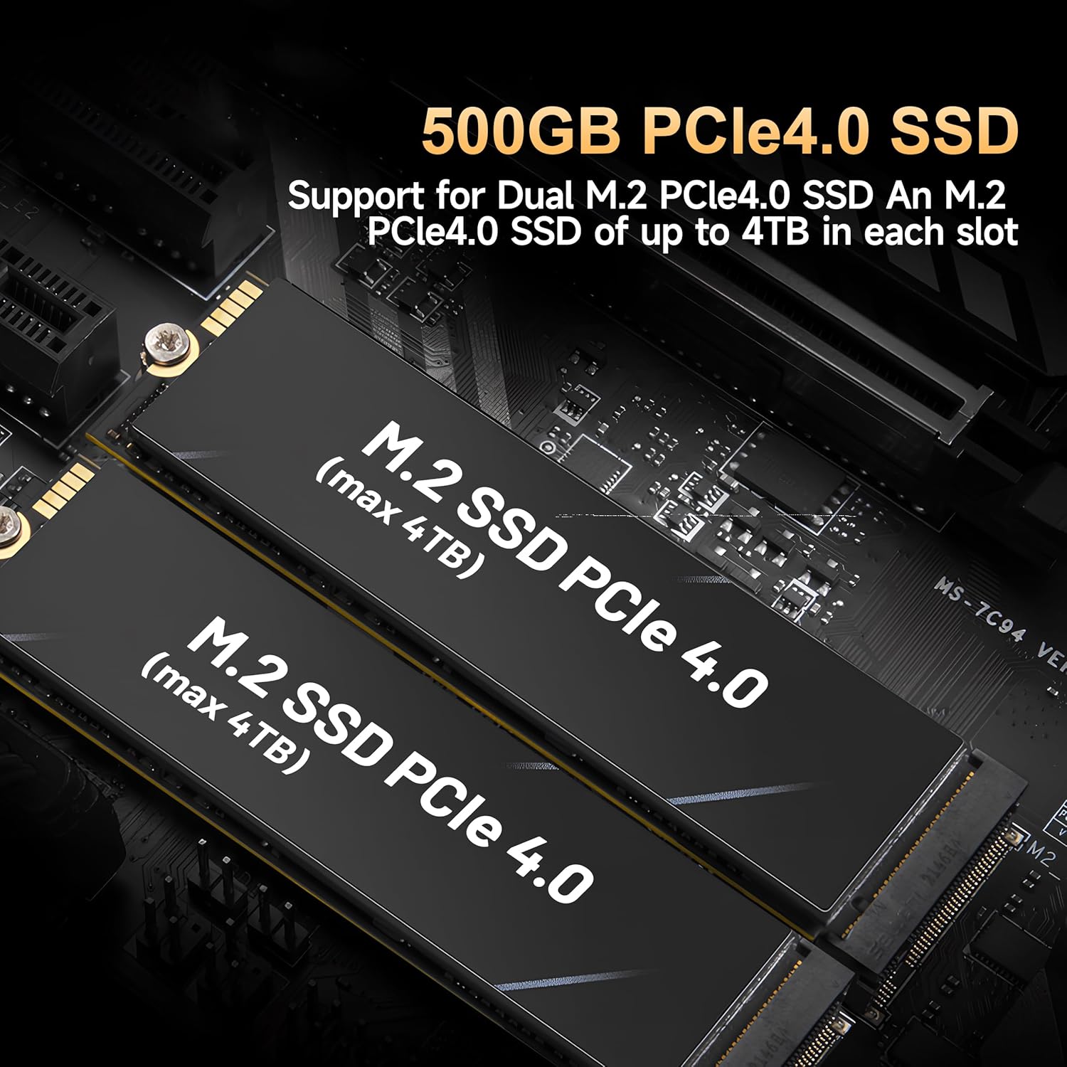 500GB PCIe 4.0 SSD in Beelink SER5 Max
