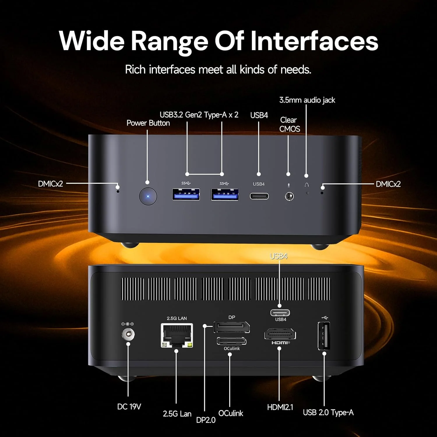 Reatan X7 ports and interfaces