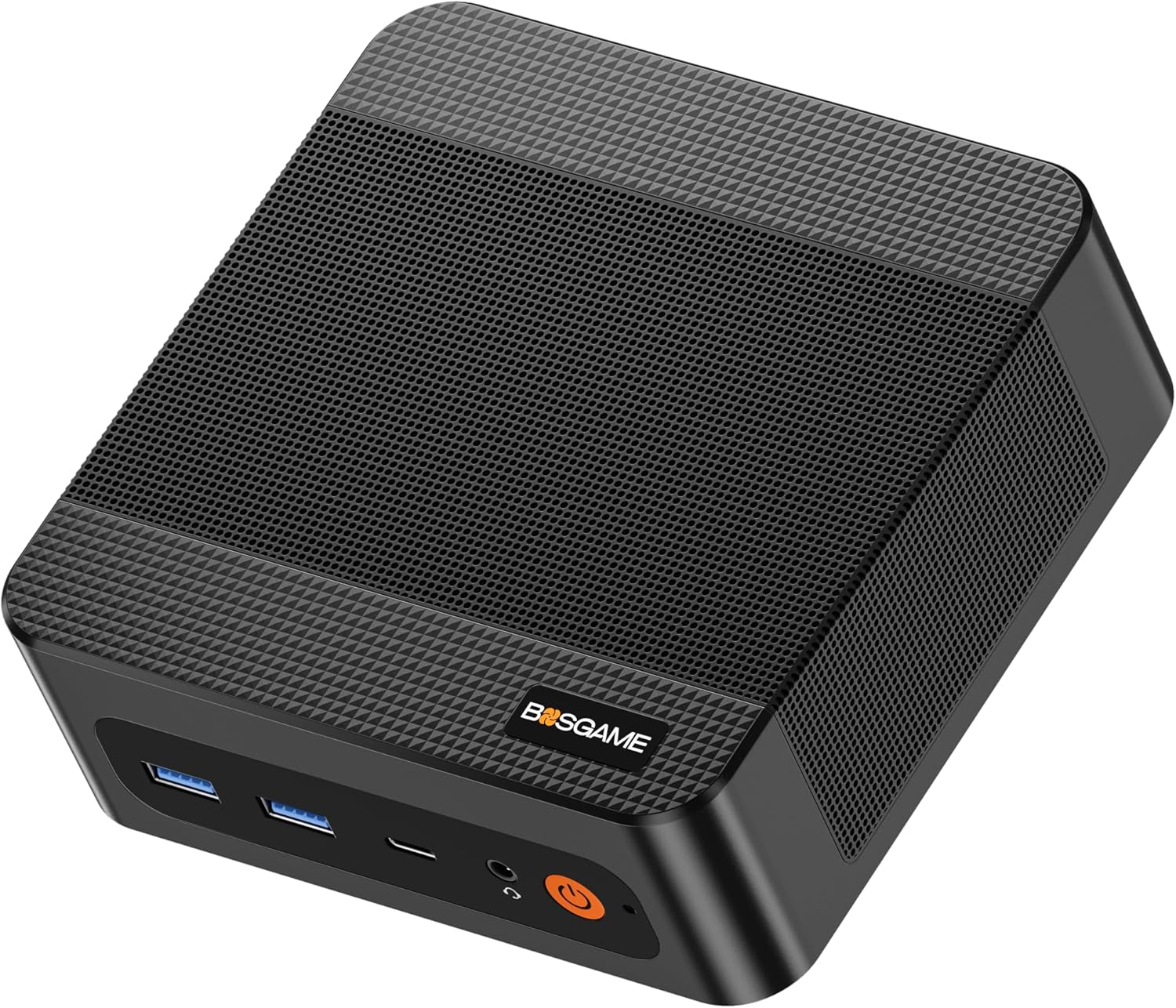 BOSGAME P6 mini PC — Ryzen 9 6900HX, 32GB LPDDR5X, triple 4K, compact chassis