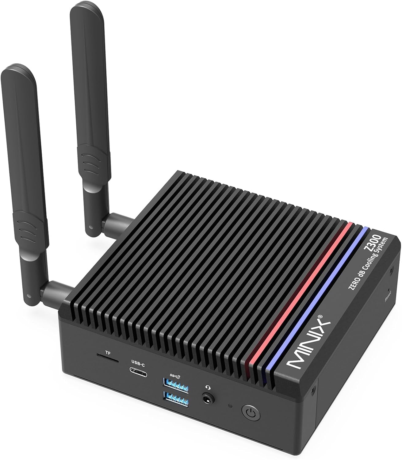 MINIX NEO Z300-0dB fanless mini PC Intel N300 8-core Wi-Fi 6 silent