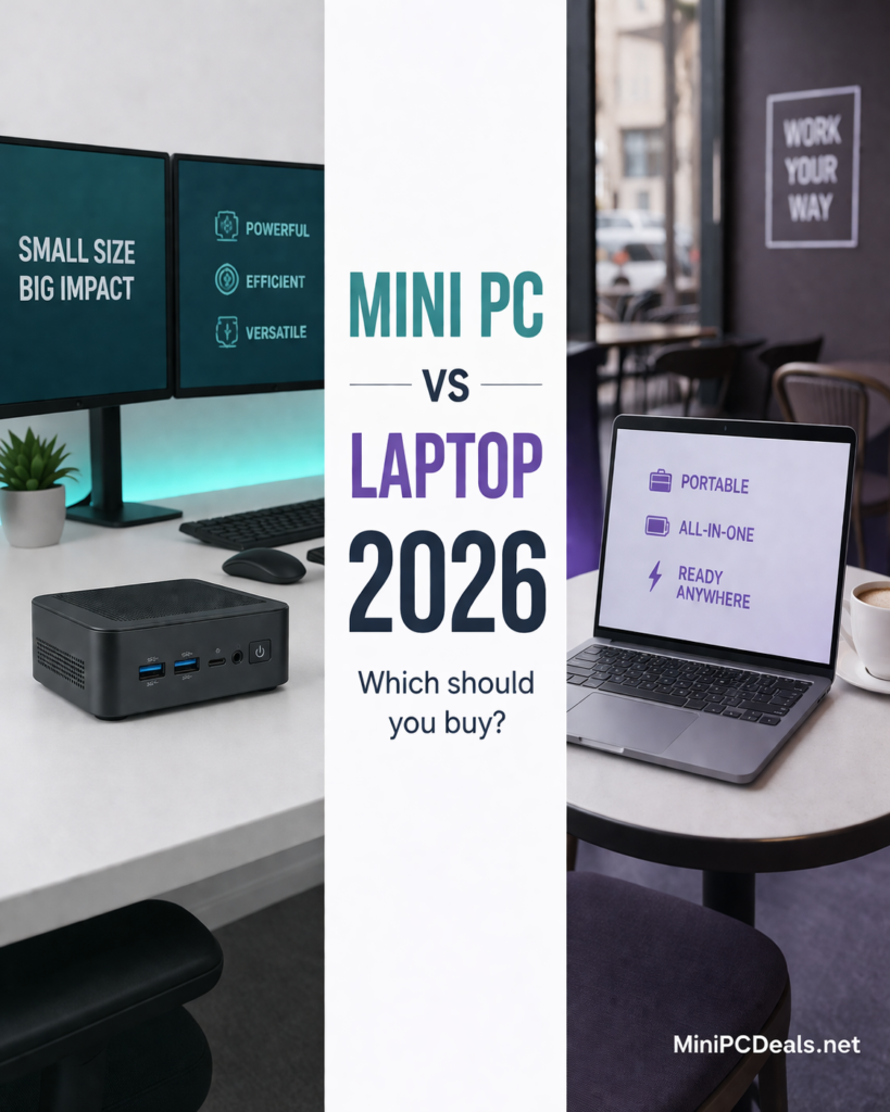 Mini PC vs Laptop 2026 — Which Should You Buy