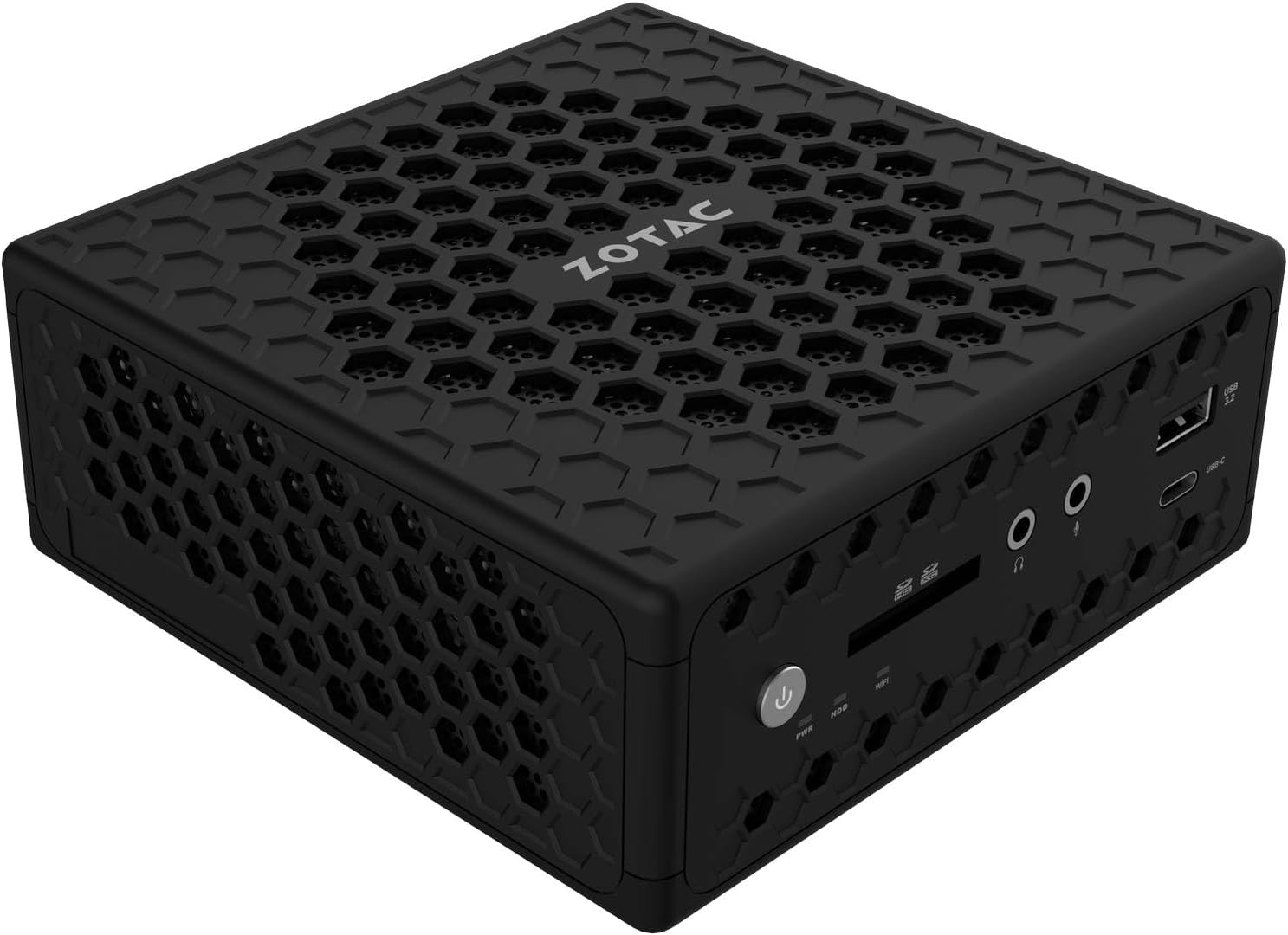 ZOTAC ZBOX CI337 Nano fanless silent mini PC barebones N100 dual LAN